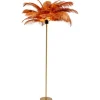 KARE Design Lampadaire Feather Palm Rusty Red 165cm> Luminaires