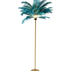KARE Design Lampadaire Feather Palm vert 165cm> Luminaires