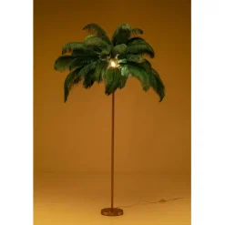 KARE Design Lampadaire Feather Palm vert 165cm><noscript><img width=