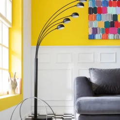 KARE Design Lampadaire Five Fingers noir mat><noscript><img width=