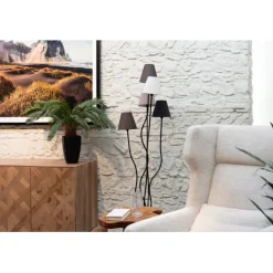 KARE Design Lampadaire Flexible Mocca Cinque> Luminaires
