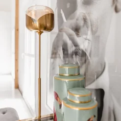 KARE Design Lampadaire Golden Goblet Ball><noscript><img width=