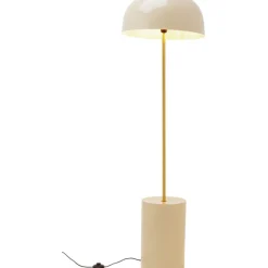 KARE Design Lampadaire Loungy écru 160cm> Luminaires