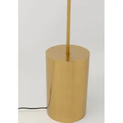 KARE Design Lampadaire Loungy doré 160cm><noscript><img width=