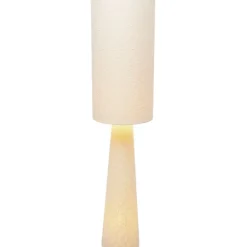 KARE Design Lampadaire Marleen beige bouclé 130cm> Luminaires