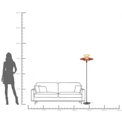 KARE Design Lampadaire Riva 160cm><noscript><img width=