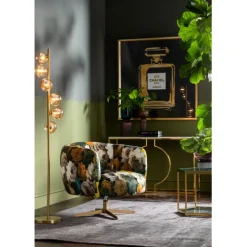 KARE Design Lampadaire Scal Balls laiton 160cm> Luminaires