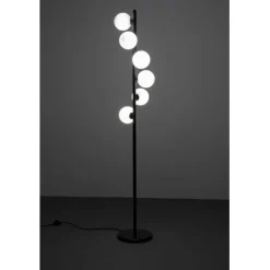 KARE Design Lampadaire Scala Balls Milky noir 160cm><noscript><img width=