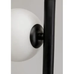 KARE Design Lampadaire Scala Balls Milky noir 160cm><noscript><img width=