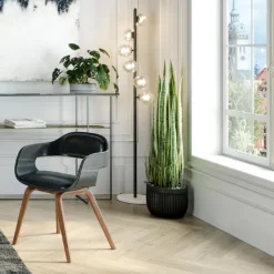 KARE Design Lampadaire Scala Balls noir 160cm><noscript><img width=
