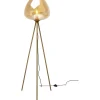 KARE Design Lampadaire Sphere ambre 146cm> Luminaires