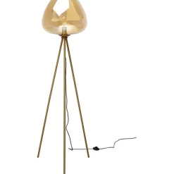 KARE Design Lampadaire Sphere ambre 146cm> Luminaires