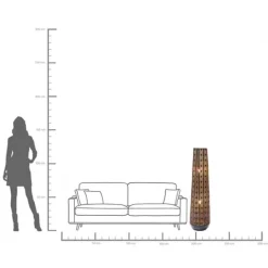 KARE Design Lampadaire Sultan Cone 120cm><noscript><img width=