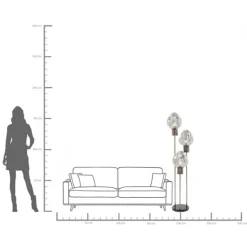 KARE Design Lampadaire Supernova Smoky><noscript><img width=
