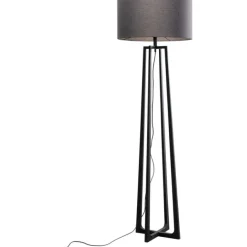 KARE Design Lampadaire Timon noir 160cm> Luminaires