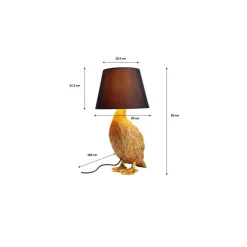 KARE Design Lampe à poser Animal Duck 58cm><noscript><img width=