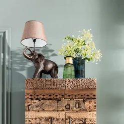 KARE Design Lampe à poser Animal Elephant Safari 74cm><noscript><img width=