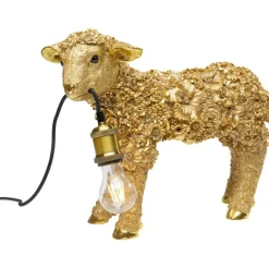 KARE Design Lampe à poser Animal Flower Sheep doré 36cm> Luminaires