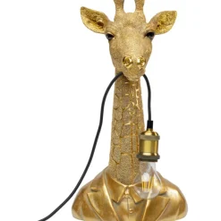 KARE Design Lampe à poser Animal Giraffe doré 50cm><noscript><img width=