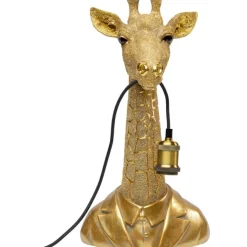 KARE Design Lampe à poser Animal Giraffe doré 50cm><noscript><img width=