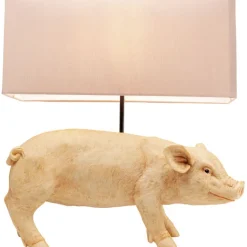 KARE Design Lampe à poser Animal Pig 50cm> Luminaires