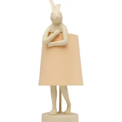 KARE Design Lampe à poser Animal Rabbit champagne/peach 50cm> Luminaires