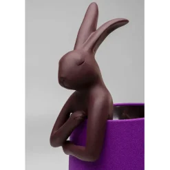 KARE Design Lampe à poser Animal Rabbit rouge/violet 50cm><noscript><img width=