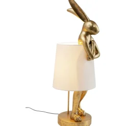 KARE Design Lampe à poser Animal Rabbit doré/blanc 88cm><noscript><img width=