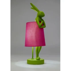 KARE Design Lampe à poser Animal Rabbit vert/fuchsia 50cm><noscript><img width=