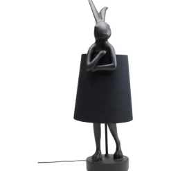 KARE Design Lampe à poser Animal Rabbit noir 68cm><noscript><img width=