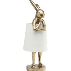 KARE Design Lampe á poser Animal Rabbit doré/blanc 68cm><noscript><img width=