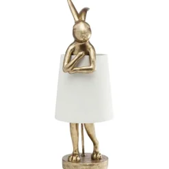 KARE Design Lampe á poser Animal Rabbit doré/blanc 68cm><noscript><img width=