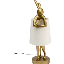 KARE Design Lampe à poser Animal Rabbit doré/blanc 50cm><noscript><img width=