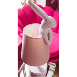 KARE Design Lampe à poser Animal Rabbit blanc 68cm><noscript><img width=