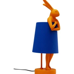 KARE Design Lampe à poser Animal Rabbit orange/bleu 50cm> Luminaires