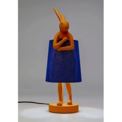 KARE Design Lampe à poser Animal Rabbit orange/bleu 50cm><noscript><img width=