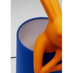 KARE Design Lampe à poser Animal Rabbit orange/bleu 50cm><noscript><img width=