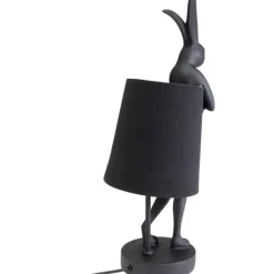 KARE Design Lampe à poser Animal Rabbit noir 50cm><noscript><img width=