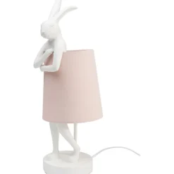 KARE Design Lampe à poser Animal Rabbit blanc/rose 50cm><noscript><img width=
