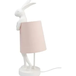 KARE Design Lampe à poser Animal Rabbit blanc/rose 50cm><noscript><img width=