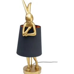 KARE Design Lampe à poser Animal Rabbit doré/noir 68cm><noscript><img width=