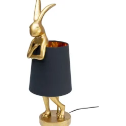 KARE Design Lampe à poser Animal Rabbit doré/noir 68cm><noscript><img width=
