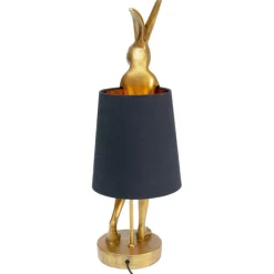 KARE Design Lampe à poser Animal Rabbit doré/noir 68cm><noscript><img width=
