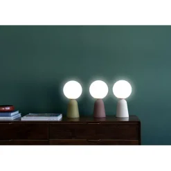 KARE Design Lampe à poser Bollie beige 33cm><noscript><img width=