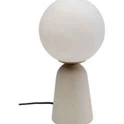 KARE Design Lampe à poser Bollie beige 33cm><noscript><img width=