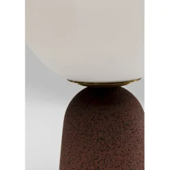 KARE Design Lampe à poser Bollie rouge 33cm><noscript><img width=