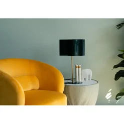 KARE Design Lampe à poser Cloudy ovale Petrol 49cm><noscript><img width=