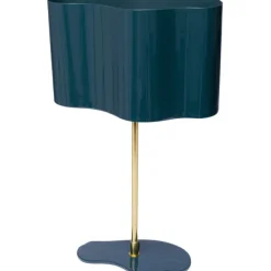 KARE Design Lampe à poser Cloudy ovale Petrol 49cm><noscript><img width=