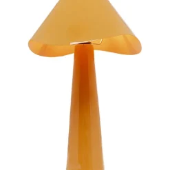 KARE Design Lampe à poser Cloudy rond orange 49cm> Luminaires
