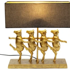 KARE Design Lampe à poser Dancing Cows noir> Luminaires